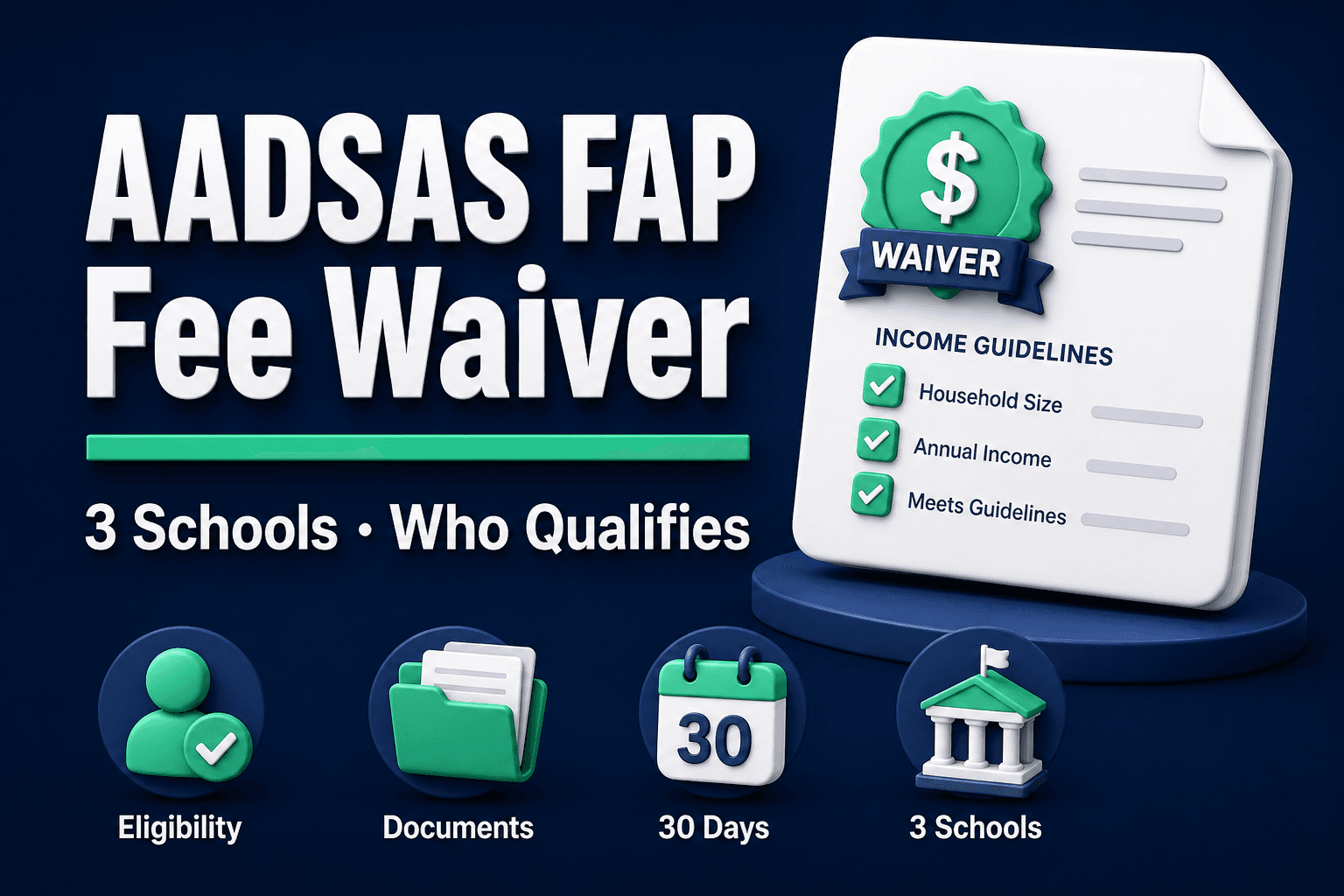 AADSAS Fee Assistance Program (FAP): Who Qualifies?