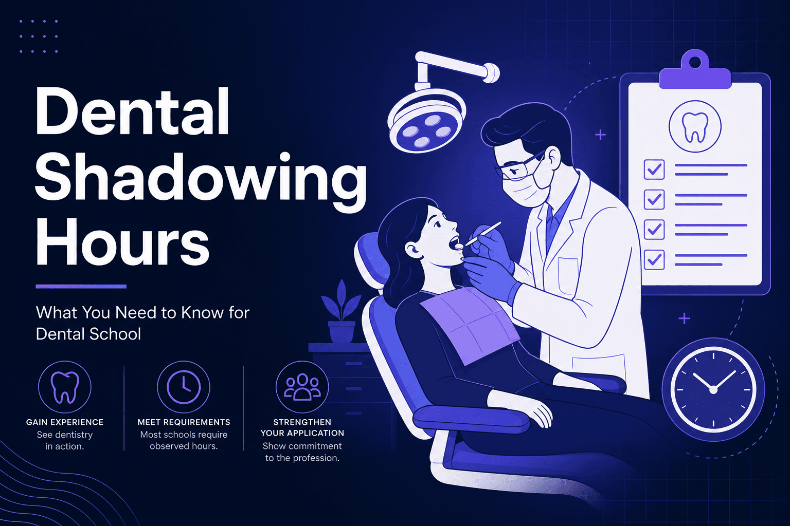 Dental Shadowing Hours: How Many You Need