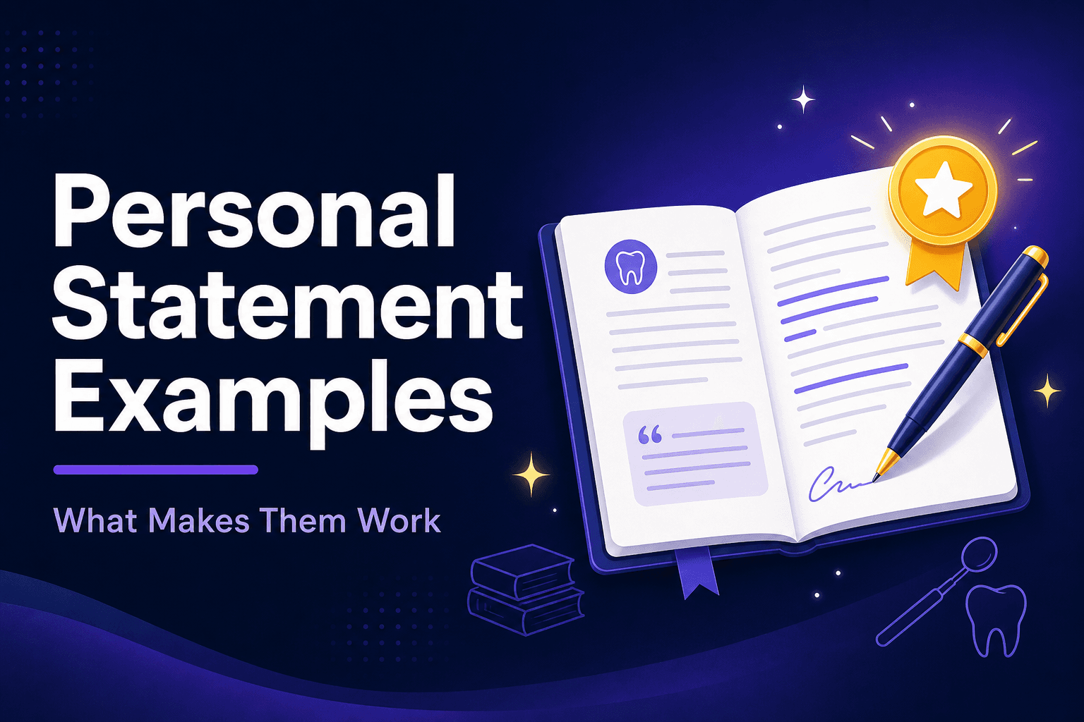 Dental School Personal Statement Examples (With Analysis) That Actually Work