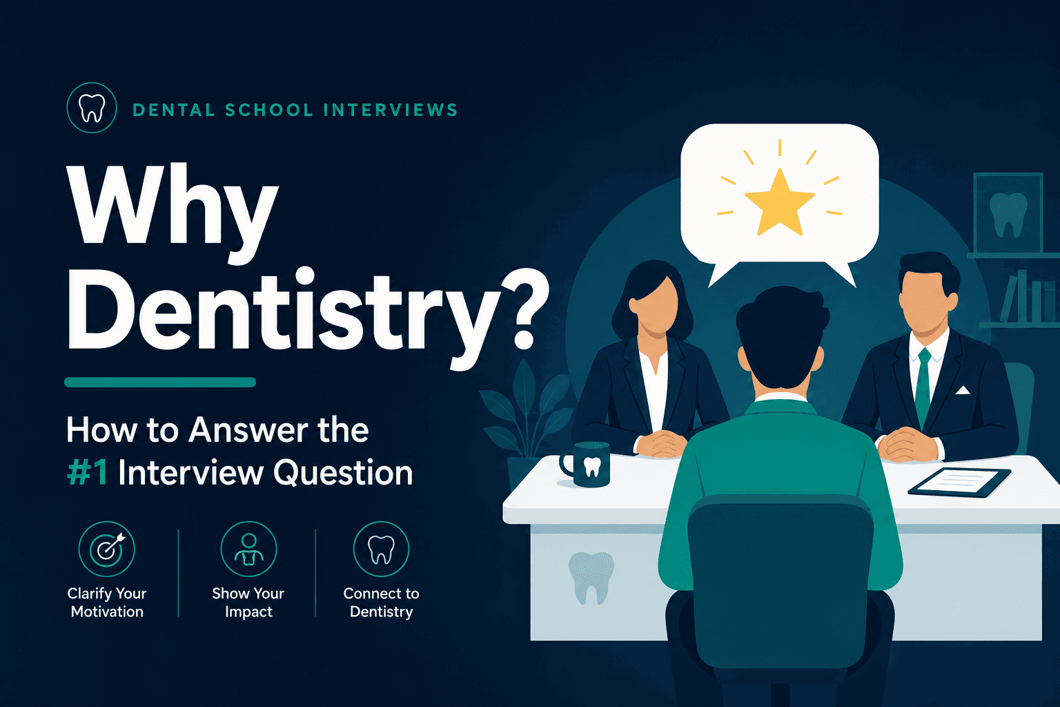 How to Answer 'Why Dentistry?' in Your Dental School Interview (With Sample Answers)
